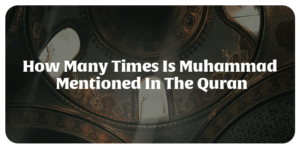 MuhammadIn in Quran